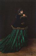 Claude Monet, The Woman in the Green Dress,